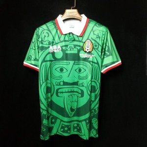 football-shirt-mexico-retro-1998-1 Football Shirt Mexico Retro 1998 front