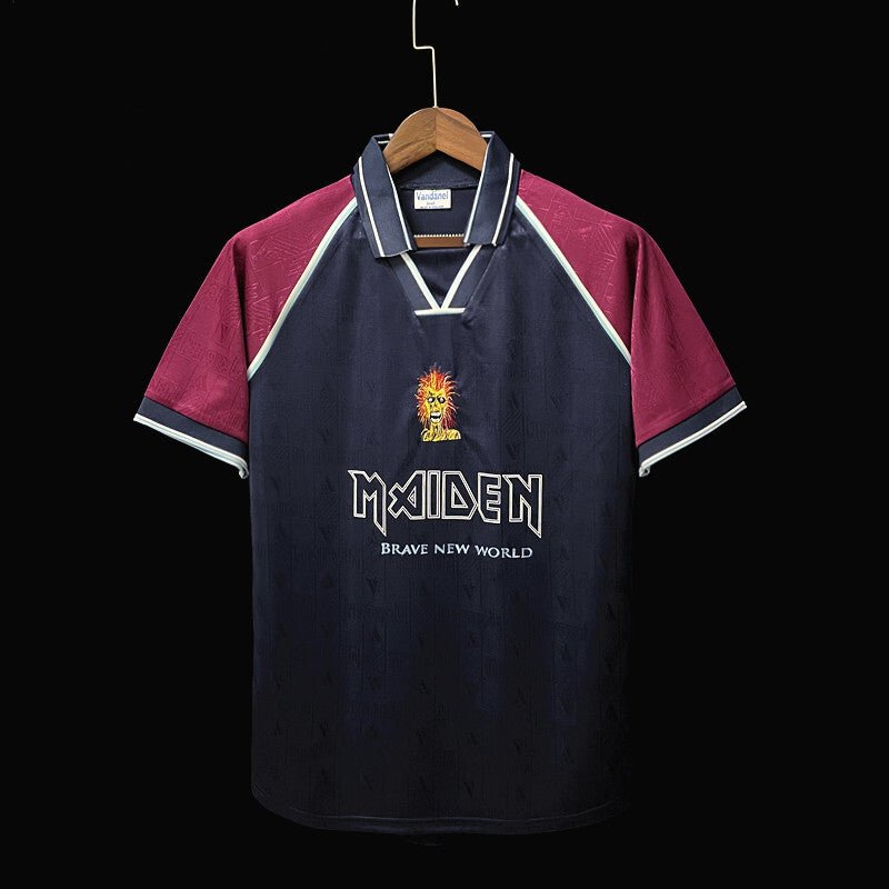 football-shirt-west-ham-united-iron-maiden-99-00-home-1 Football Shirt West Ham United Iron Maiden 99-00 Home front