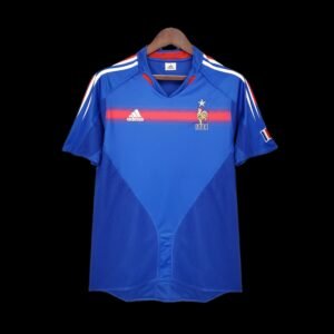 Football Shirt France Home 04-05 Retro front