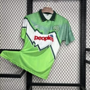 Football Shirt Celtic FC Away 91-92 Retro front