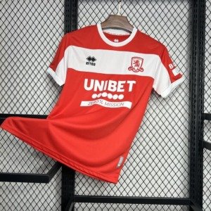 football-shirt-middlesbrough-home-24-25-1 Football Shirt Middlesbrough Home 24-25 front