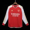 Football Shirt Arsenal Home 23-24 Long Sleeve front