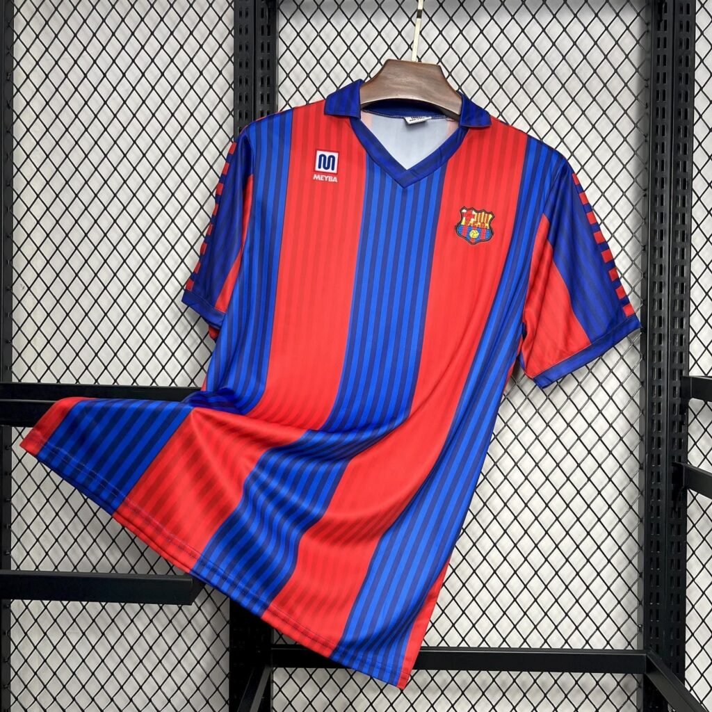 football-shirt-fc-barcelona-home-91-92-retro-1 Football Shirt FC Barcelona Home 91-92 Retro front