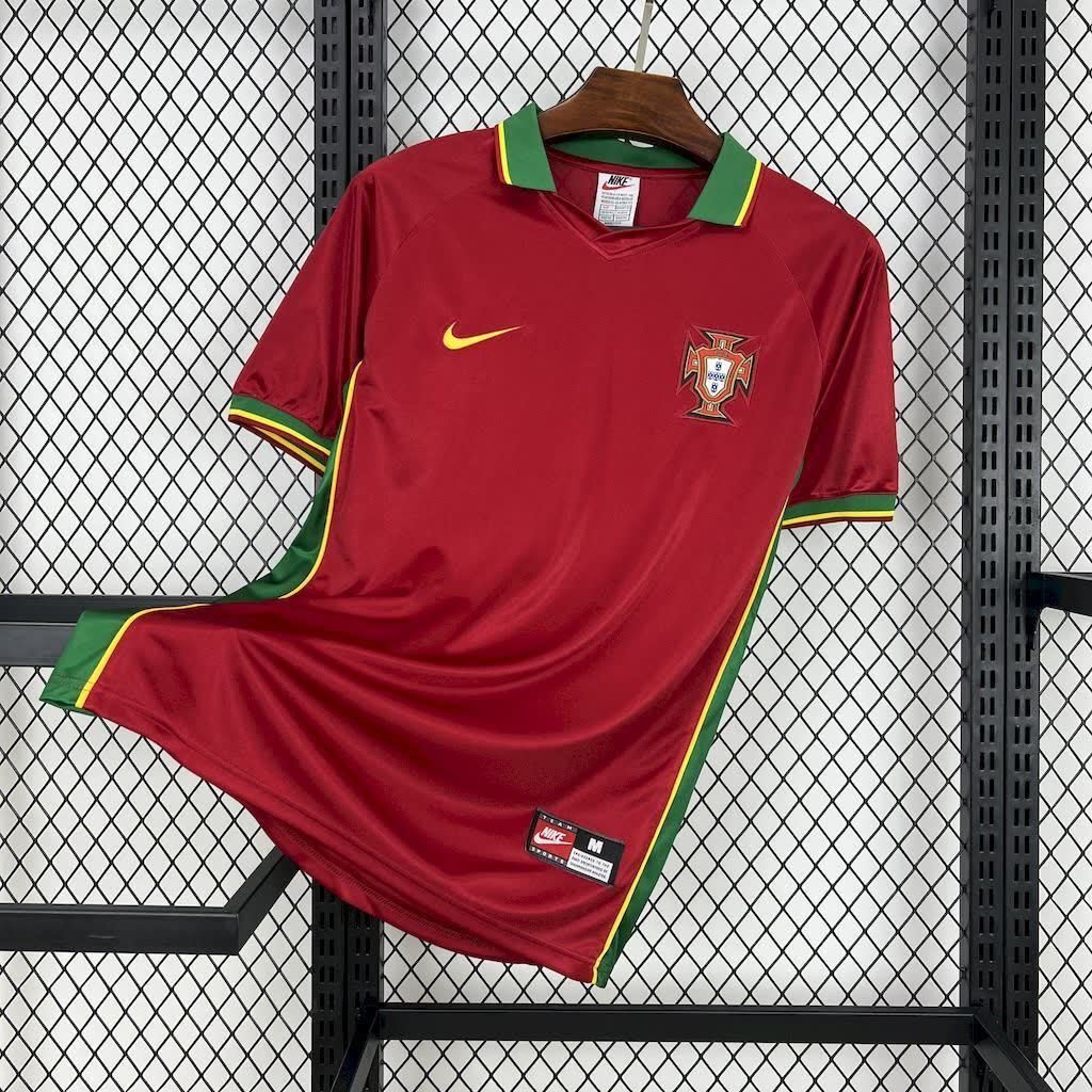 football-shirt-portugal-home-98-99-retro-1-1 Football Shirt Portugal Home 98-99 Retro front