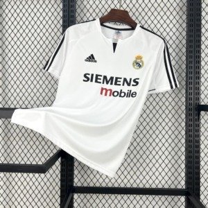 Football Shirt Real Madrid Home 03-04 Retro front