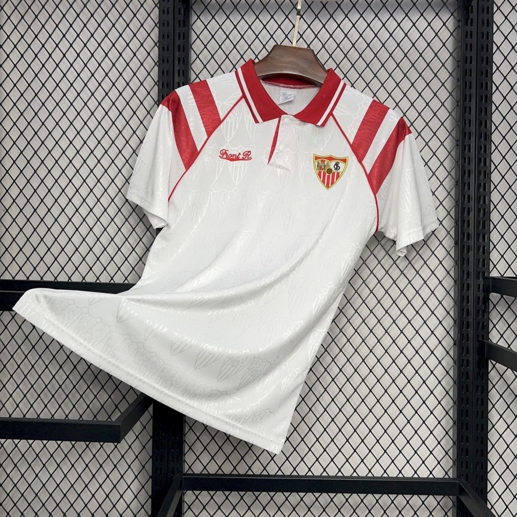 football-shirt-sevilla-fc-home-92-93-retro-1 Football Shirt Sevilla FC Home 92-93 Retro front