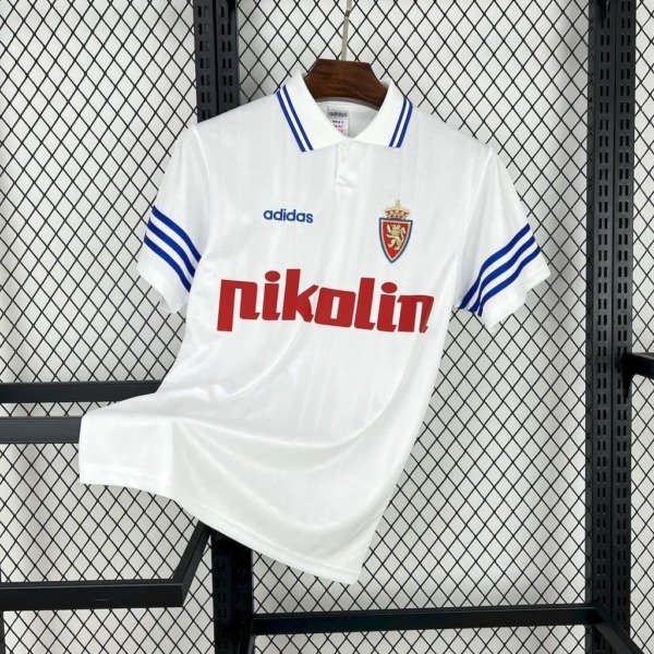 Football Shirt Real Zaragoza Home 95-97 Retro front