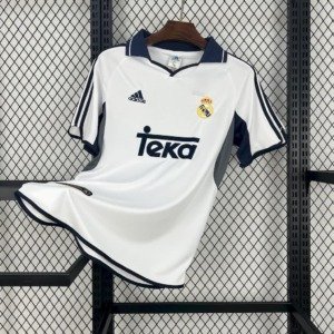 Football Shirt Real Madrid Home 00-01 Retro front