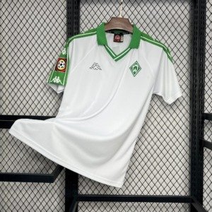 Football Shirt Werder Bremen Away 01-02 Retro front