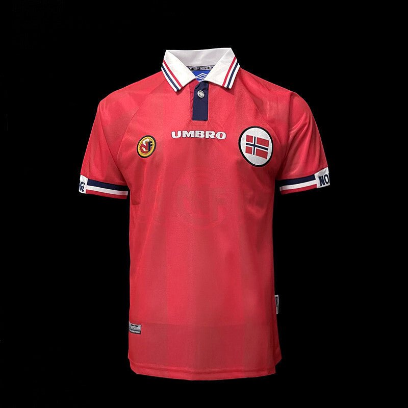 football-shirt-norway-home-98-99-retro-1 Football Shirt Norway Home 98-99 Retro front