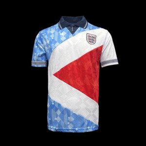 football-shirt-england-tricolor-1990-retro-25-26-1 Football Shirt England Tricolor 1990 Retro 25-26 front