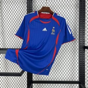 Football Shirt France Home 06-07 Retro front