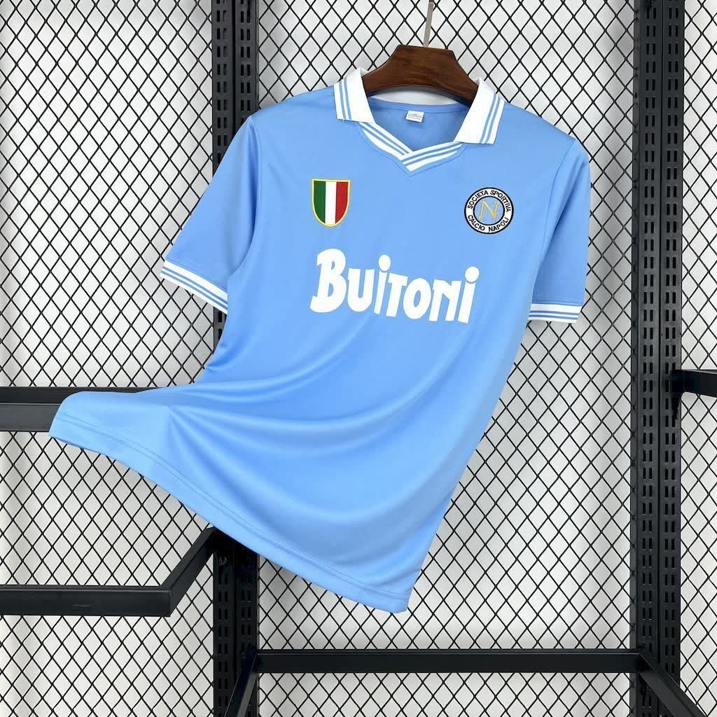 football-shirt-napoli-home-86-87-retro-1 Football Shirt Napoli Home 86-87 Retro front