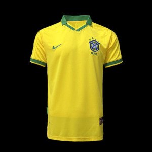 football-shirt-brazil-home-97-98-1 Football Shirt Brazil Home 97-98 front