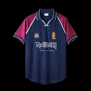 football-shirt-west-ham-united-iron-maiden-retro-99-01-home-1 Football Shirt West Ham United Iron Maiden Retro 99-01 Home front