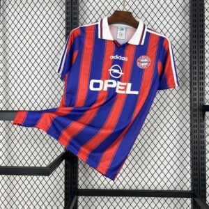 football-shirt-bayern-munich-home-95-97-retro-1 Football Shirt Bayern Munich Home 95-97 Retro front