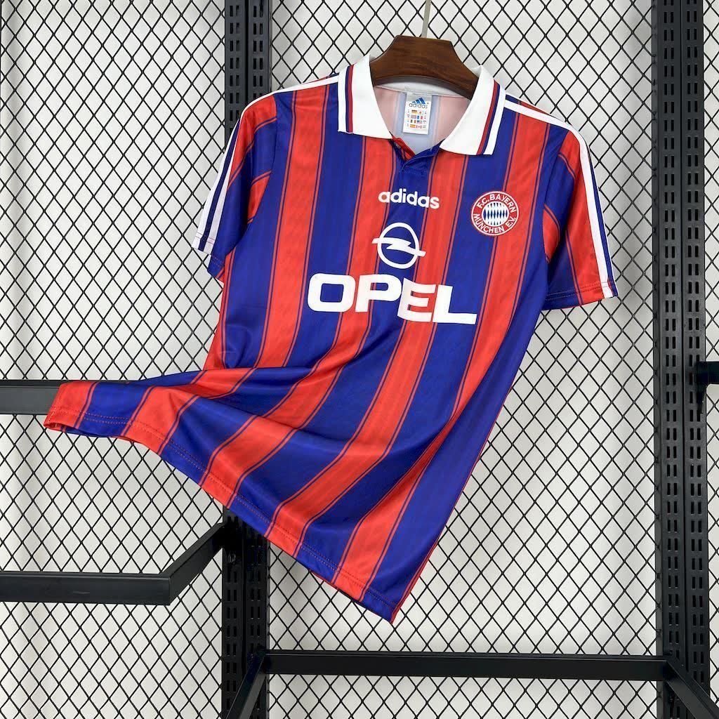 football-shirt-bayern-munich-home-95-97-retro-1 Football Shirt Bayern Munich Home 95-97 Retro front