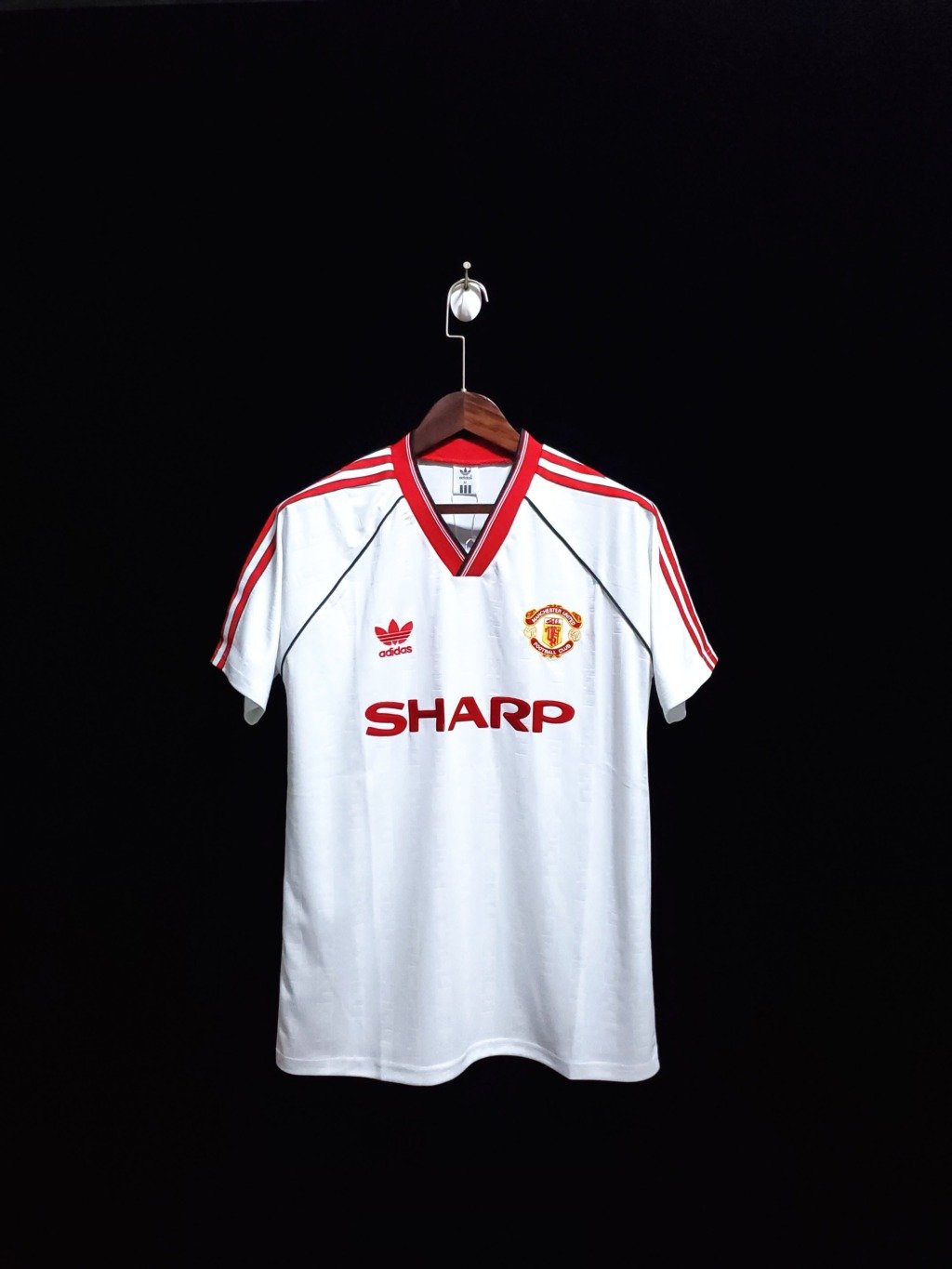 Football Shirt Manchester United Away 88-89 Retro front