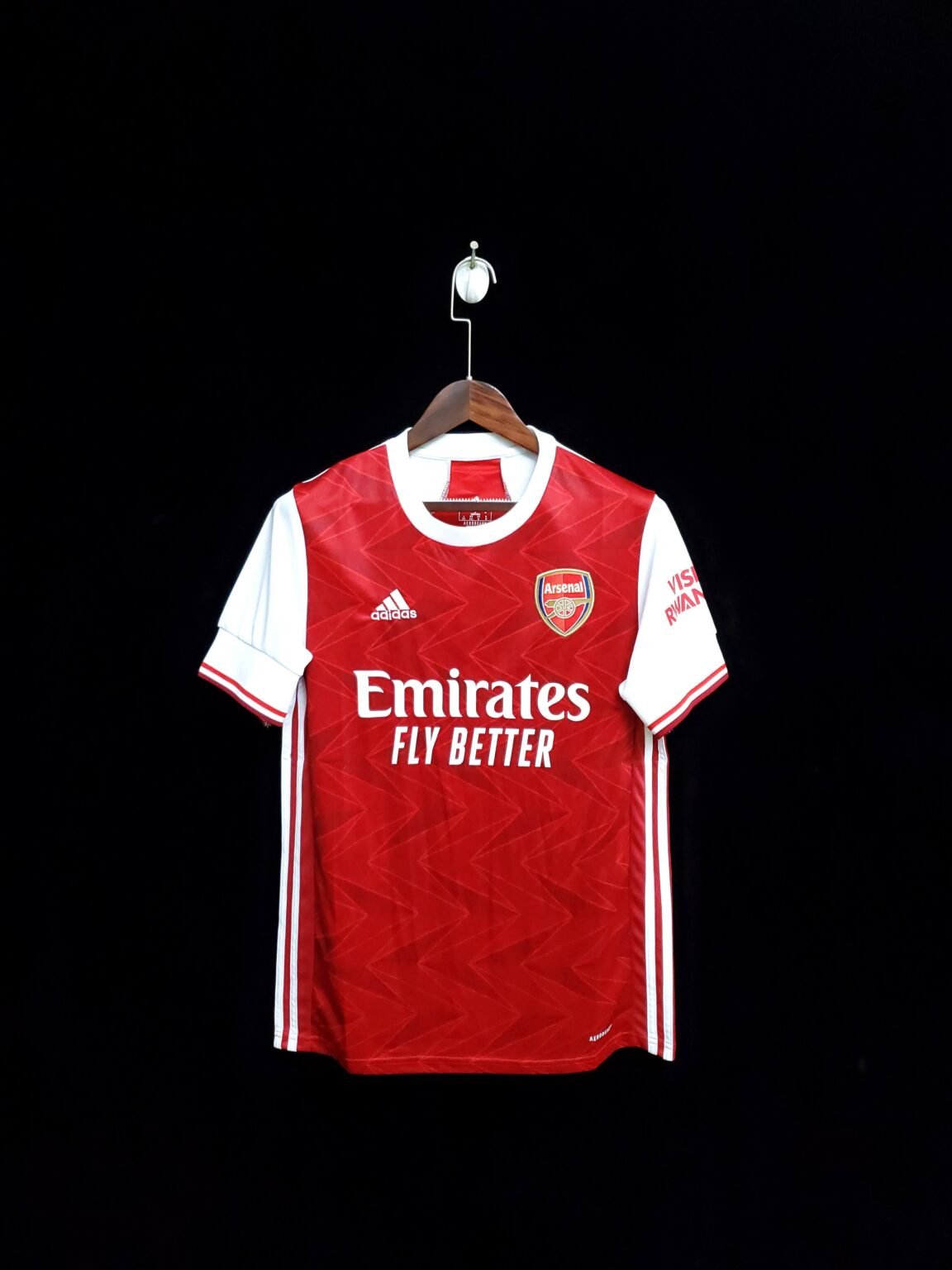 football-shirt-arsenal-home-20-21-1 Football Shirt Arsenal Home 20-21 front