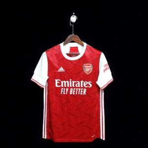 football-shirt-arsenal-home-20-21-1 Football Shirt Arsenal Home 20-21 front