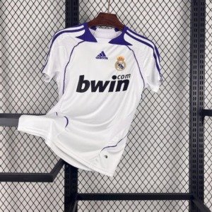 Football Shirt Real Madrid Home 07-08 Retro front