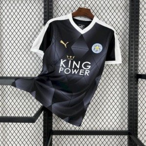 Football Shirt Leicester City Away 15-16 Retro front