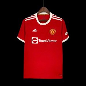 football-shirt-manchester-united-home-21-22-1 Football Shirt Manchester United Home 21-22 front