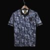 football-shirt-england-black-retro-90-91-1 Football Shirt England Black Retro 90-91 front