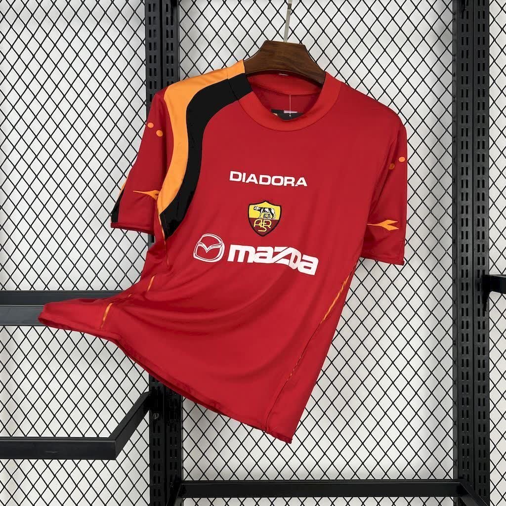 football-shirt-as-roma-home-04-05-1 Football Shirt AS Roma Home 04-05 front