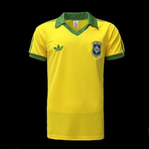 football-shirt-brazil-home-78-79-1 Football Shirt Brazil Home 78-79 front