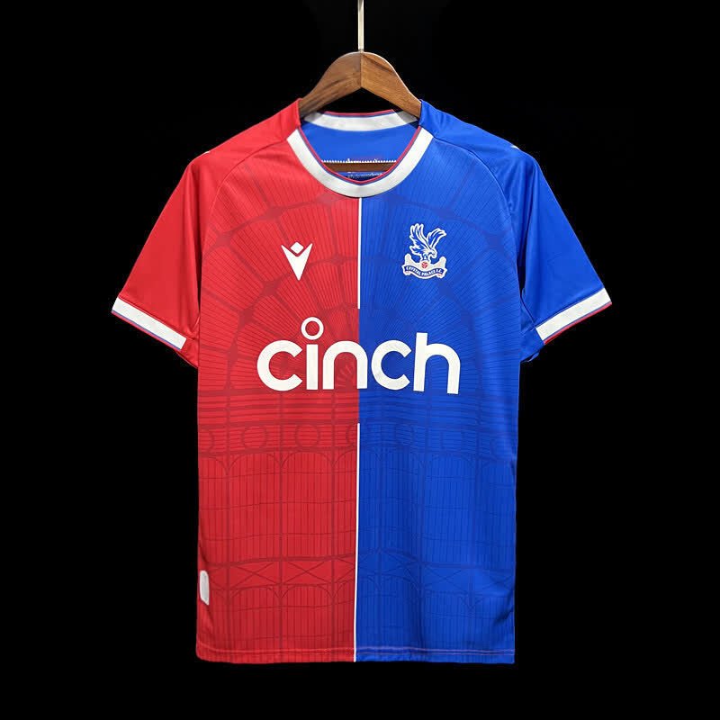 football-shirt-crystal-palace-home-23-24-1 Football Shirt Crystal Palace Home 23-24 front