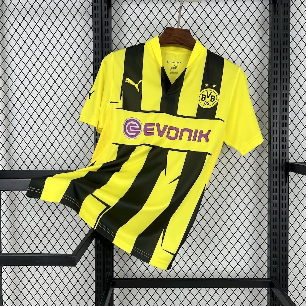 Football Shirt Borussia Dortmund Home 12-13 Retro front
