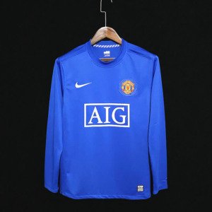 football-shirt-manchester-united-away-07-08-long-sleeve-retro-1 Football Shirt Manchester United Away 07-08 Long Sleeve Retro front