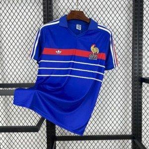Football Shirt France Home 1984 Retro front