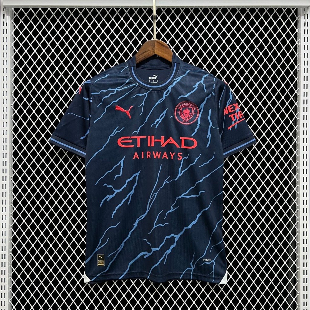 football-shirt-manchester-city-training-23-27-1 Football Shirt Manchester City Training 23-24 front