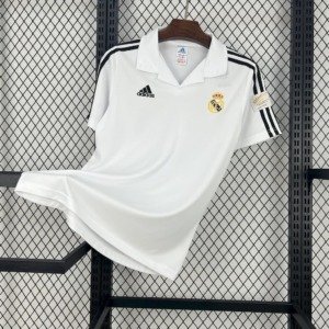 Football Shirt Real Madrid Home 01-02 Retro front