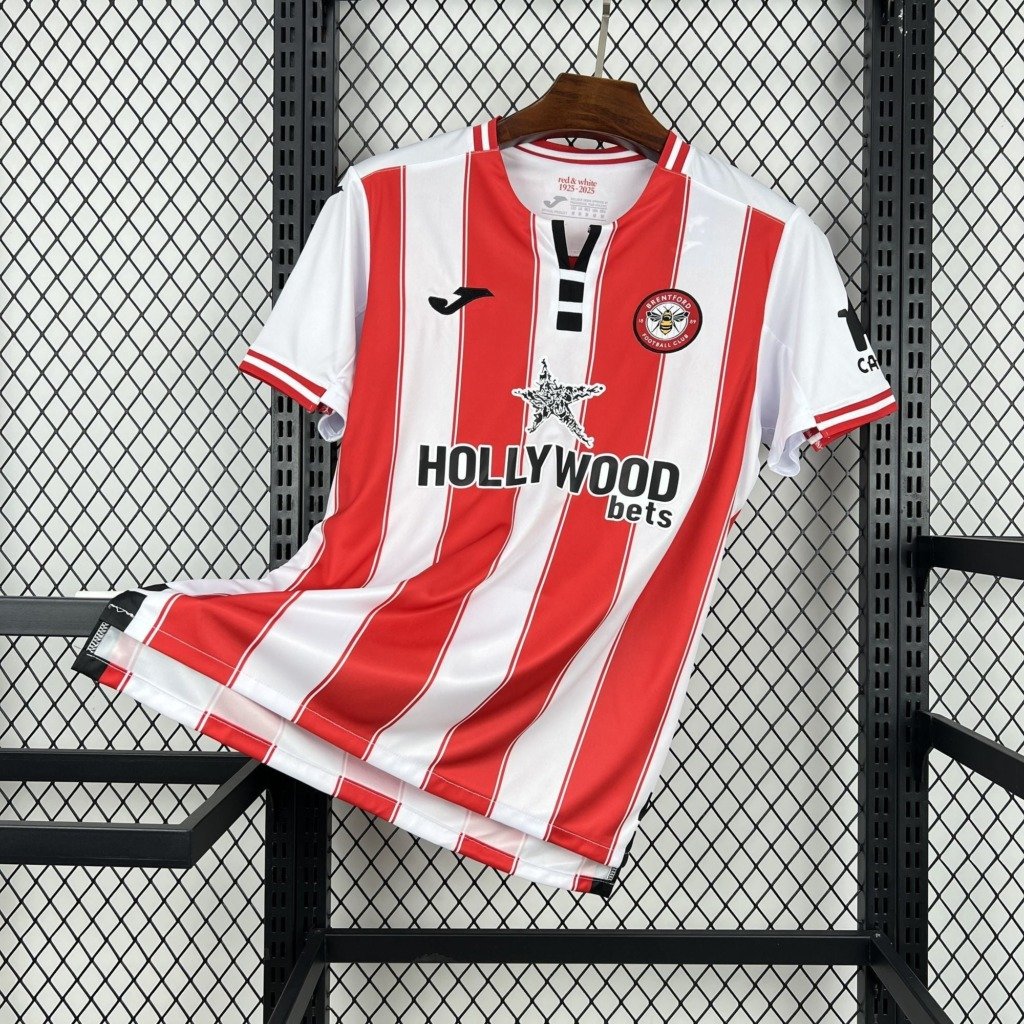 football-shirt-brentford-home-25-26-1 Football Shirt Brentford Home 25-26 front