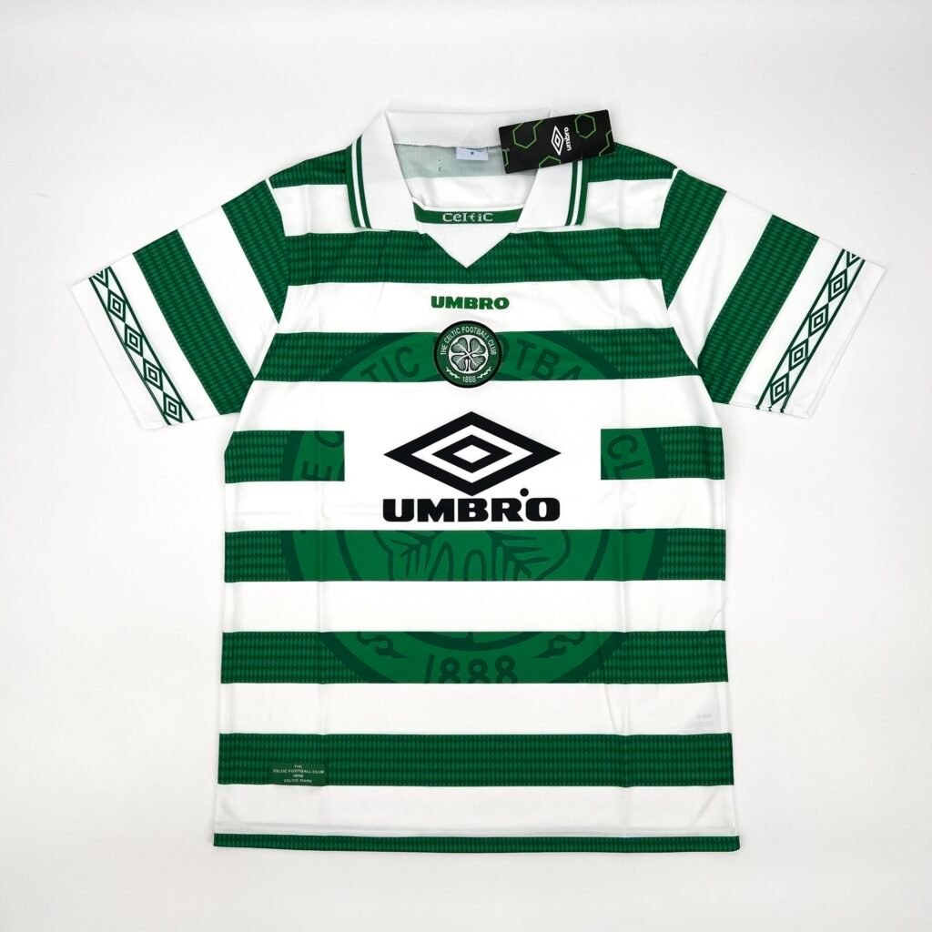 football-shirt-celtic-fc-home-98-99-retro-1 Football Shirt Celtic FC Home 98-99 Retro front