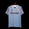 Football Shirt Manchester United Away 90-92 Retro front