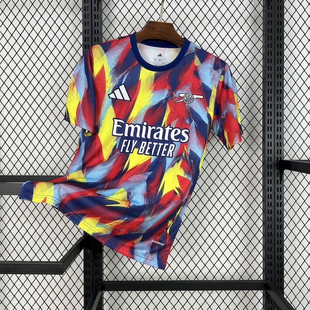 football-shirt-arsenal-training-25-27-1 Football Shirt Arsenal Training 25-26 front