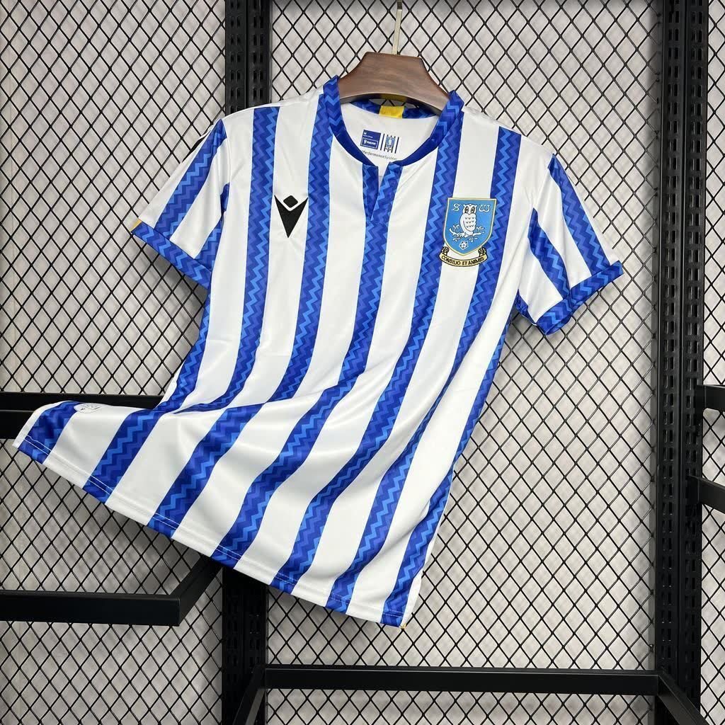 football-shirt-sheffield-wednesday-home-24-25-1 Football Shirt Sheffield Wednesday Home 24-25 front