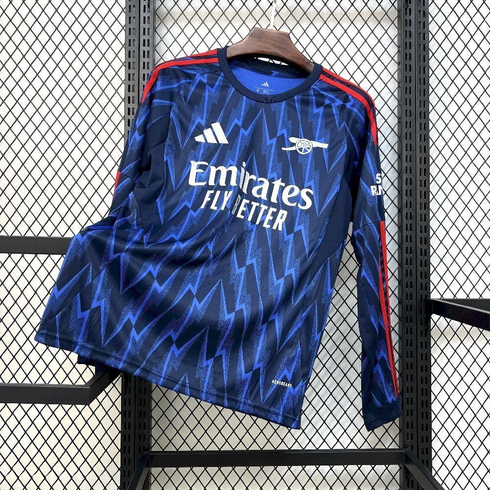 football-shirt-arsenal-away-25-26-long-sleeve-1 Football Shirt Arsenal Away 25-26 Long Sleeve front