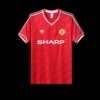 football-shirt-manchester-united-home-86-88-retro-1 Football Shirt Manchester United Home 86-88 Retro front