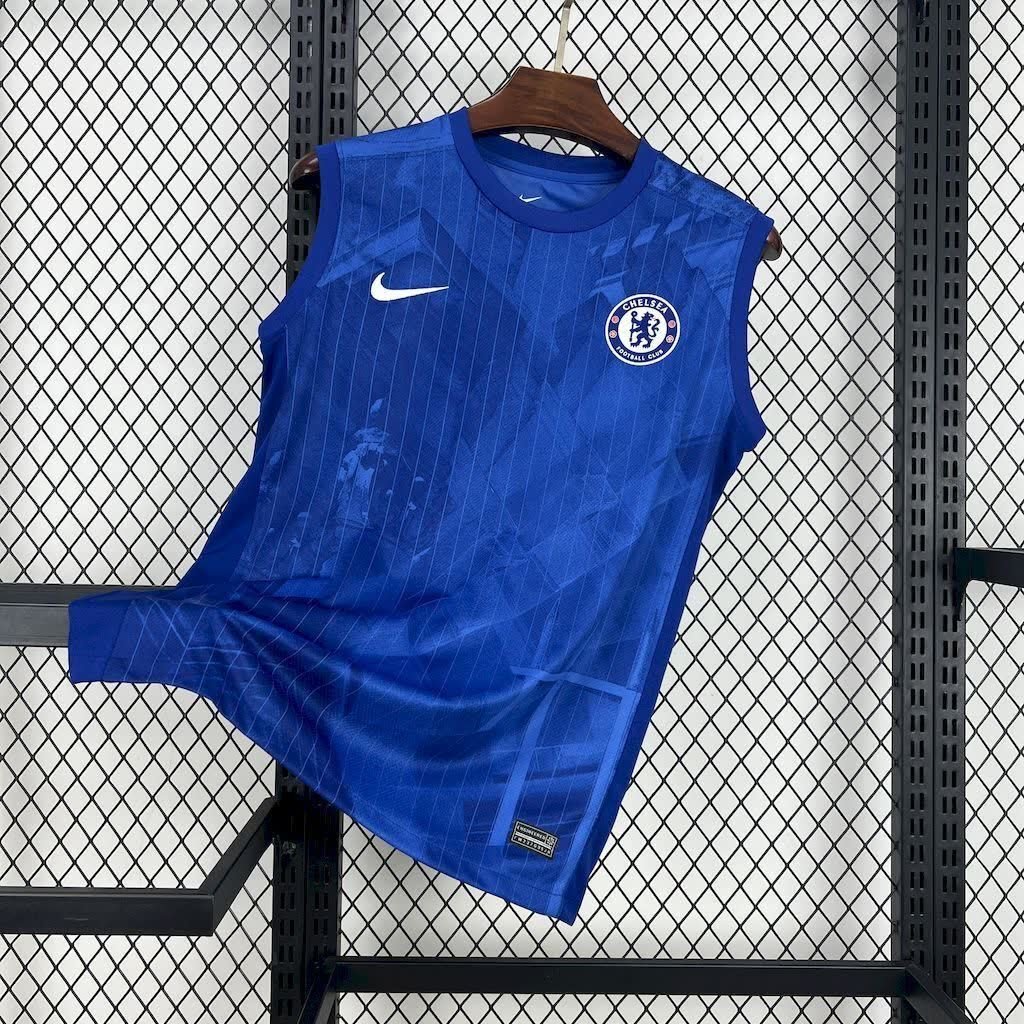 football-shirt-chelsea-blue-training-25-26-1 Football Shirt Chelsea Blue Training 25-26 front