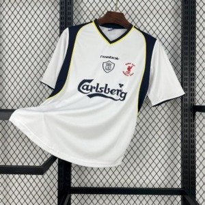 Football Shirt Liverpool FC Away 01-02 front