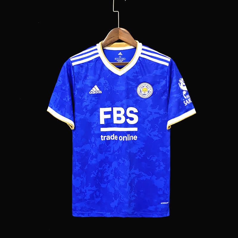 football-shirt-leicester-city-home-21-22-1 Football Shirt Leicester City Home 21-22 front