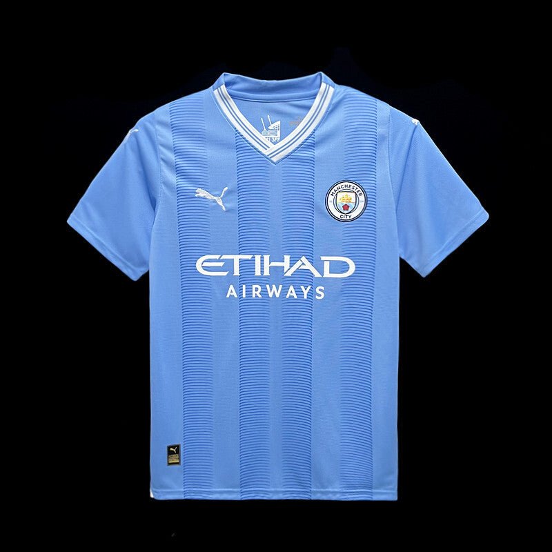 football-shirt-manchester-city-home-23-24-1 Football Shirt Manchester City Home 23-24 front