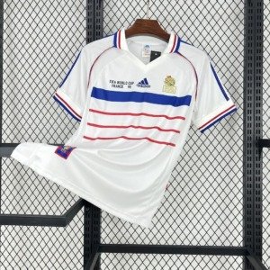 Football Shirt France Away 98-99 Retro front
