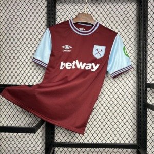 Football Shirt West Ham United Home 24-25 front