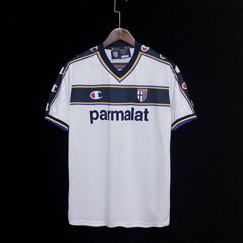 Football Shirt Parma Home 02-04 Retro front